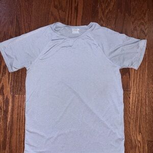 Youth 32 Degrees Light Gray Short Sleeve Tee Sz L